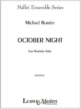 October Night Marimba Solo cover